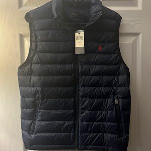 Small/Petite Navy Ralph Lauren Puffer Vest
